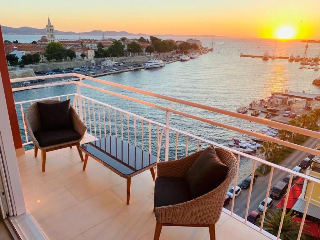 Zadar Panorama Sea View Apartments מראה חיצוני תמונה
